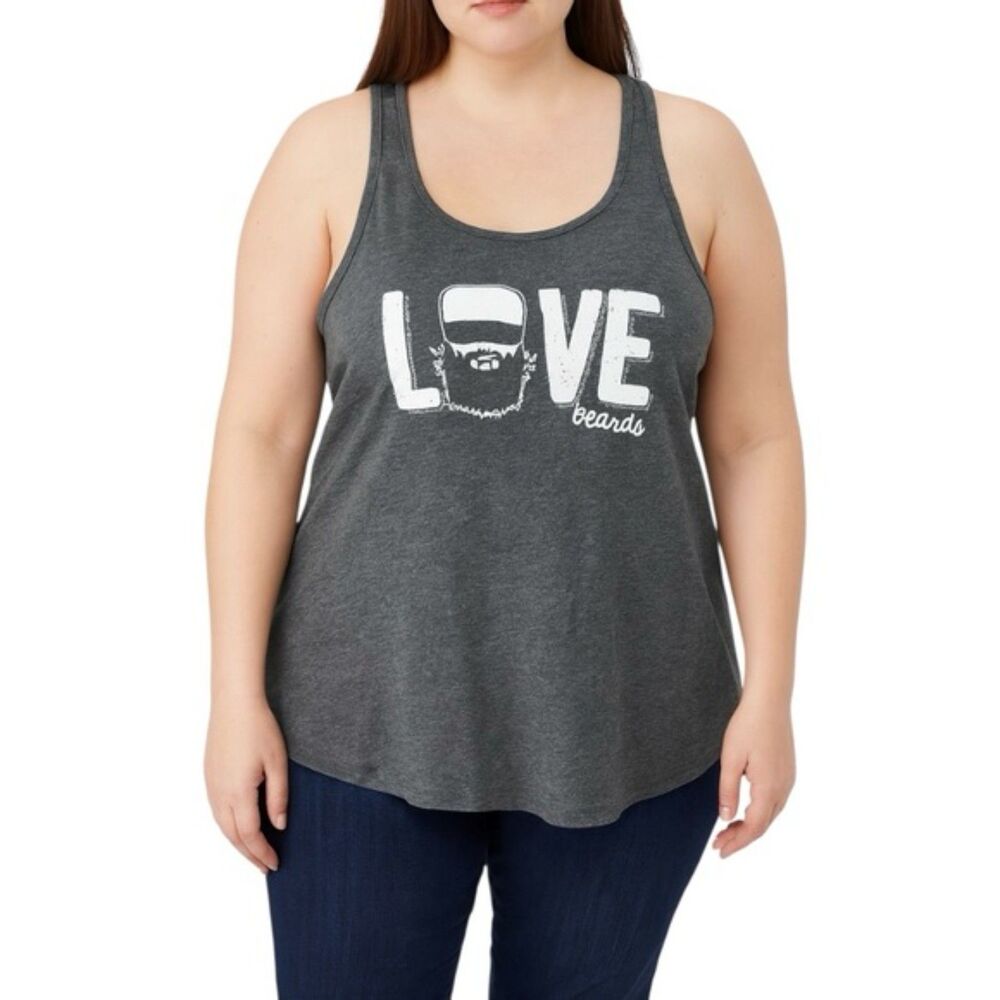 Bella + Canvas “Love Beards” Women’s Tank Top | XL